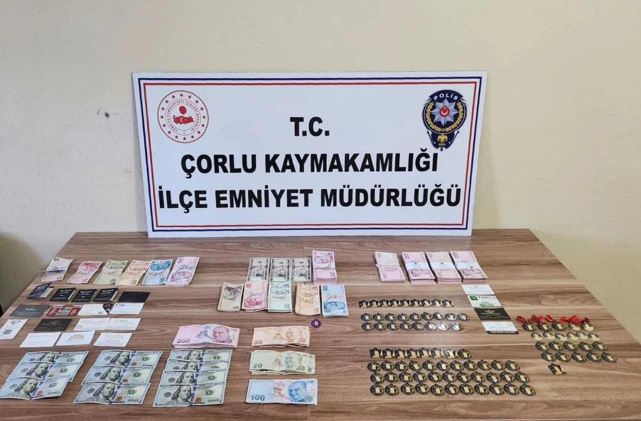 Çorlu’da sahte altın operasyonu: 1 tutuklama
