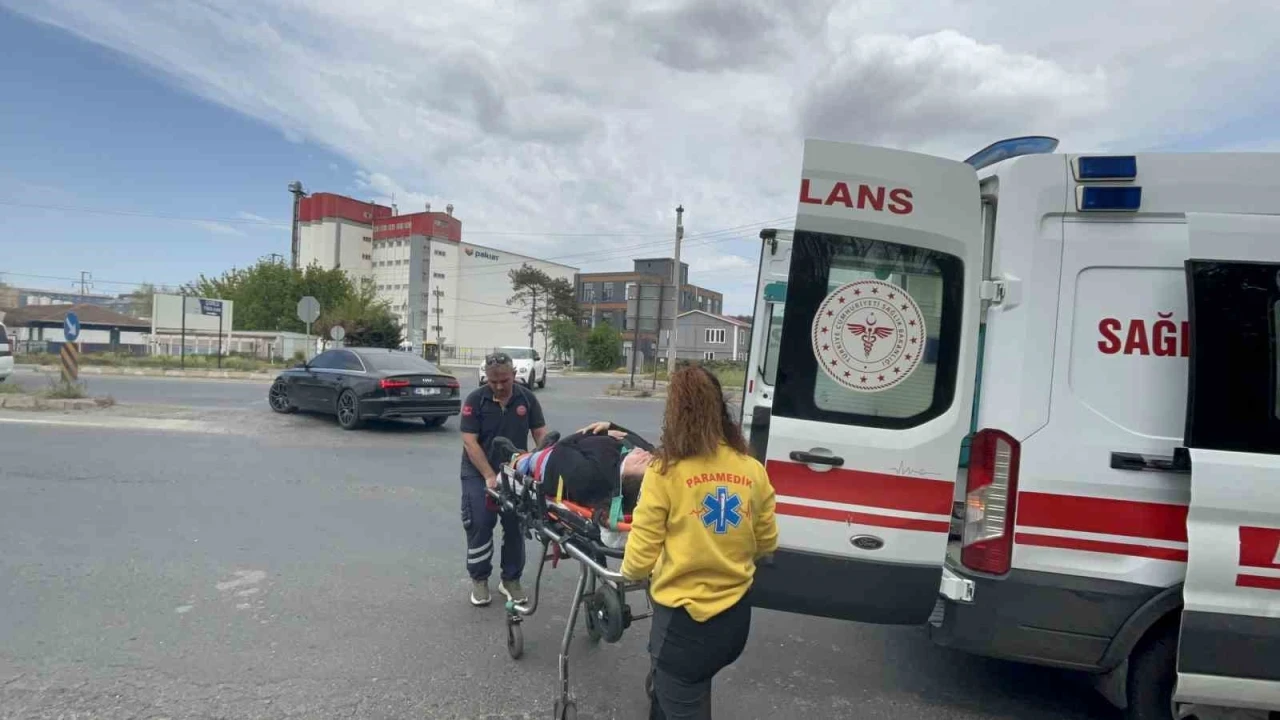 Çorlu’da trafik kazası: 2 yaralı
