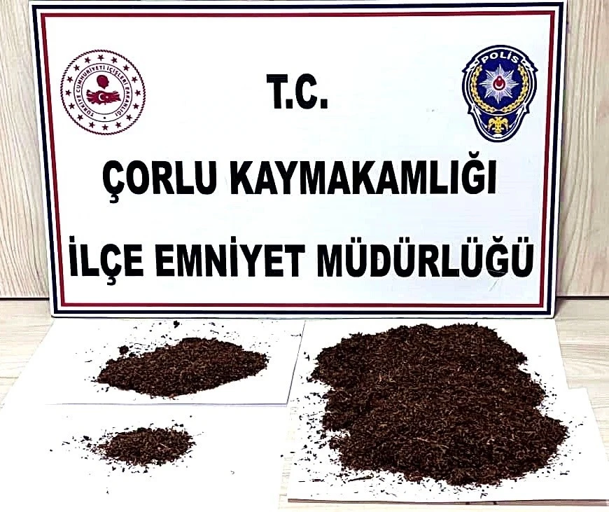 Çorlu’da uyuşturucu operasyonu: 1 tutuklama