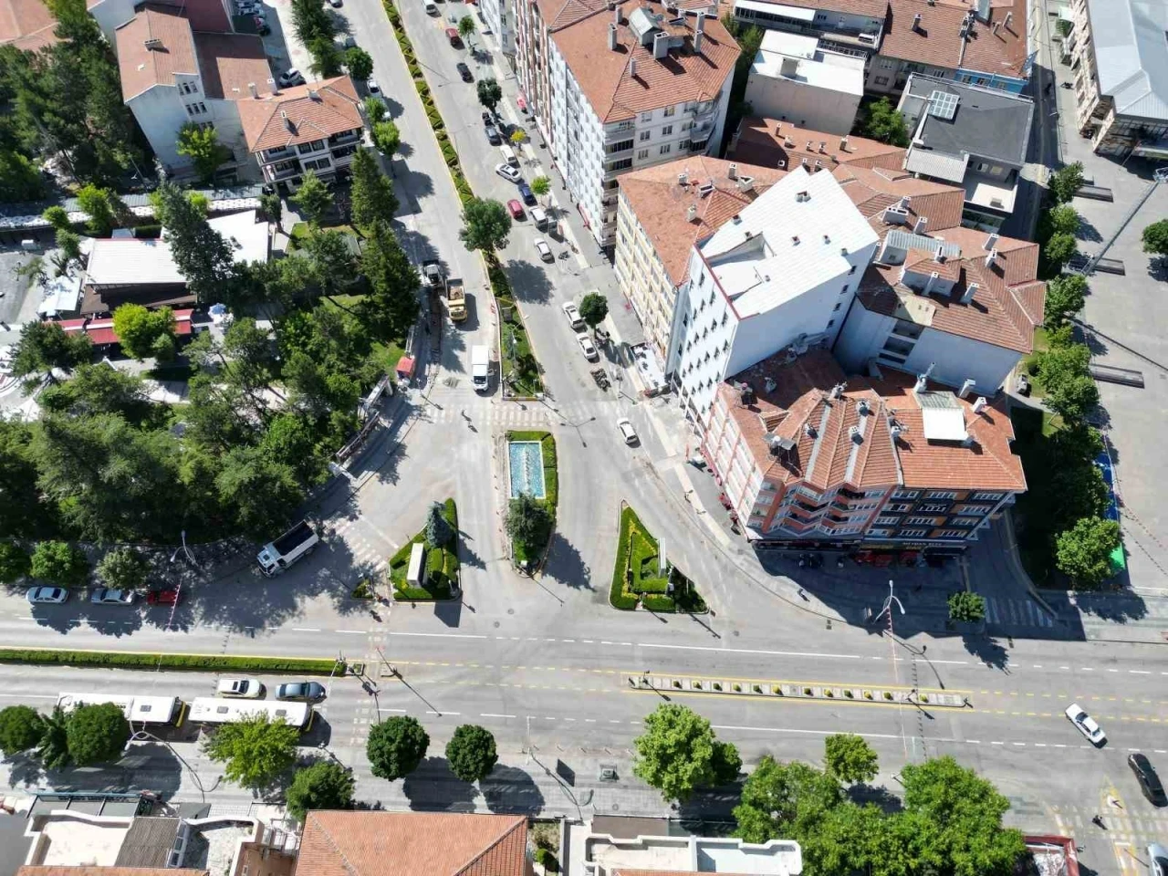 Çorum Belediyesi’nden trafiğini rahatlatacak çalışma
