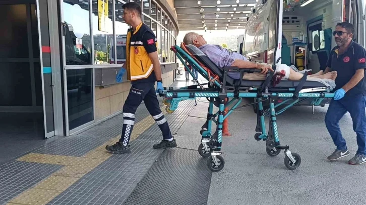 Çorum’da acemi kasaplar hastanelik oldu
