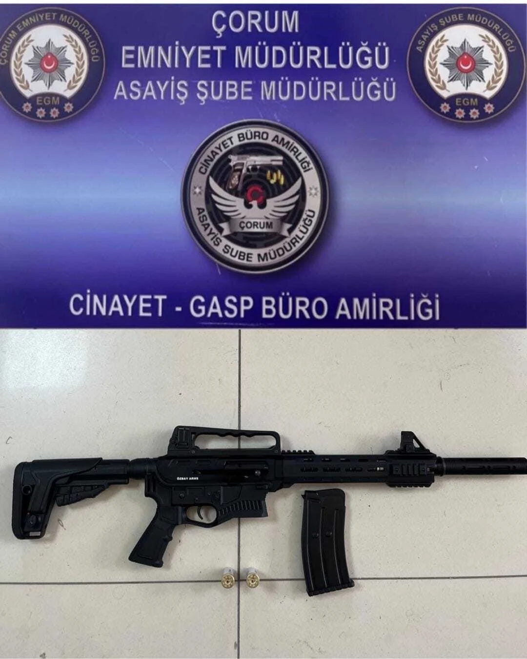 &Ccedil;orum&rsquo;da aranan 2 şahıs yakalandı
