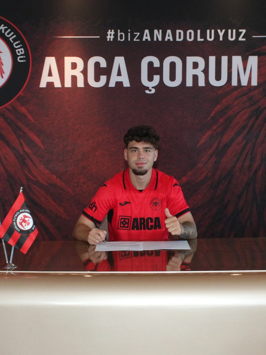&Ccedil;orum FK, Andrei Borza ile 4+1 yıllık s&ouml;zleşme imzaladı
