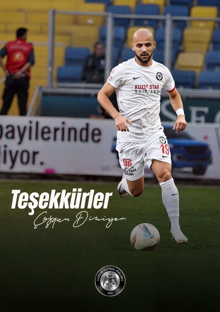 Çorum FK Coşqun Diniyev ile yollarını ayırdı
