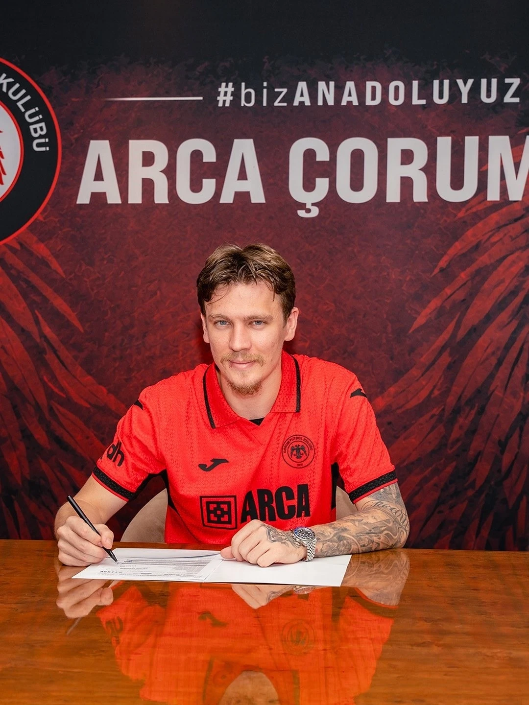 &Ccedil;orum FK, Serdar Saat&ccedil;ı&rsquo;yı renklerine bağladı

