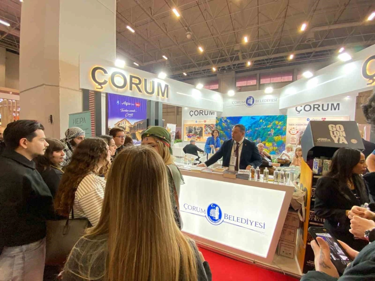 &Ccedil;orum&rsquo;un gastronomi zenginliği uluslararası fuarda tanıtıldı
