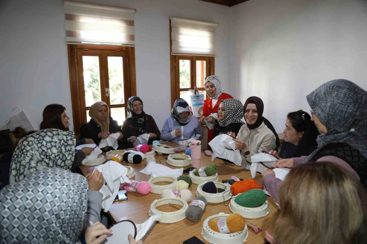Çubuk’taki tarihi konak ilçedeki kadınların yeni dünyası oldu
