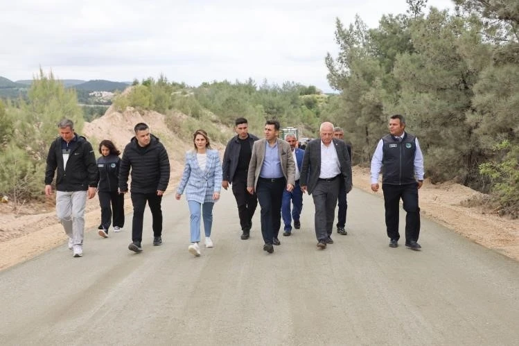 Çukurören Köyü tozdan kurtuluyor
