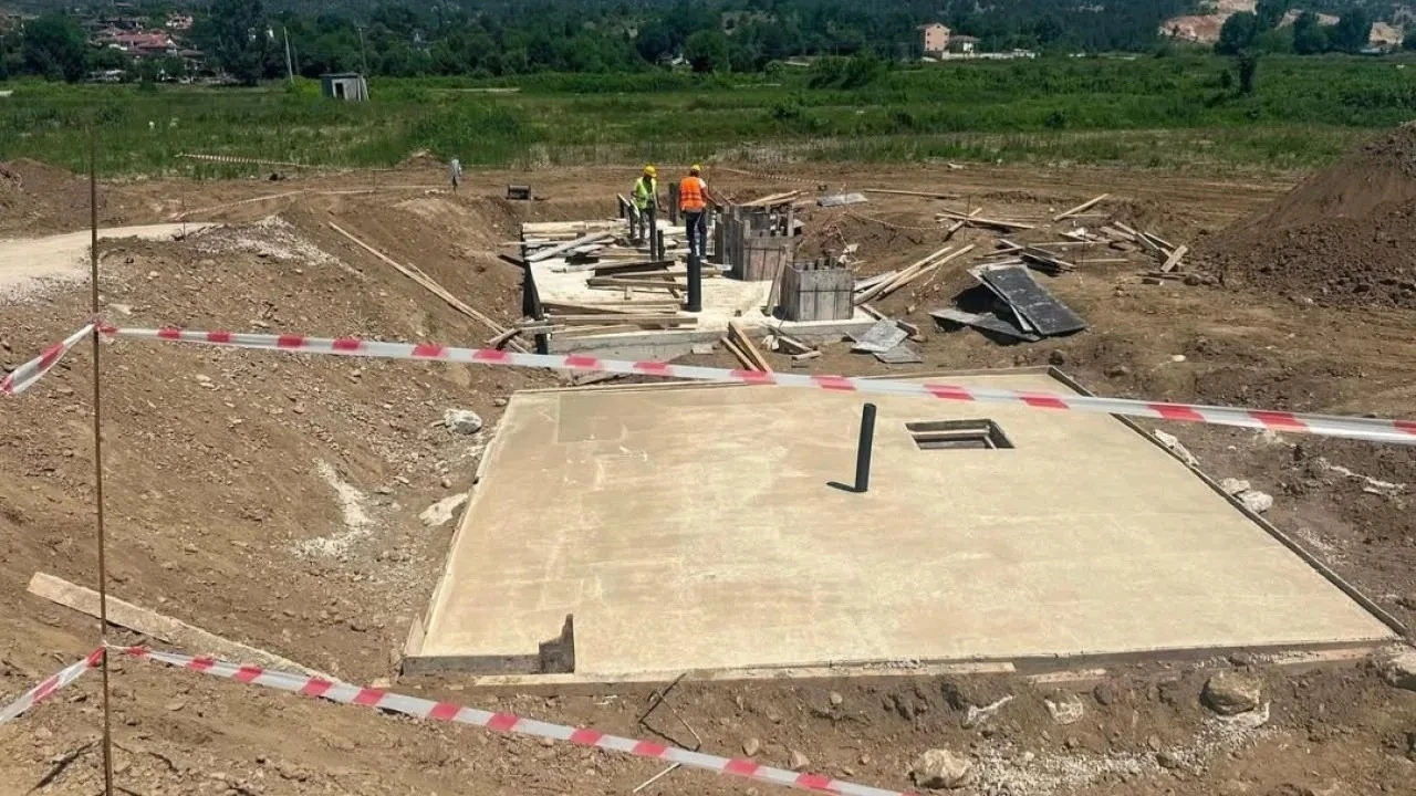 Cumak&ouml;y&rsquo;de kanalizasyon altyapısı g&uuml;&ccedil;lendiriliyor
