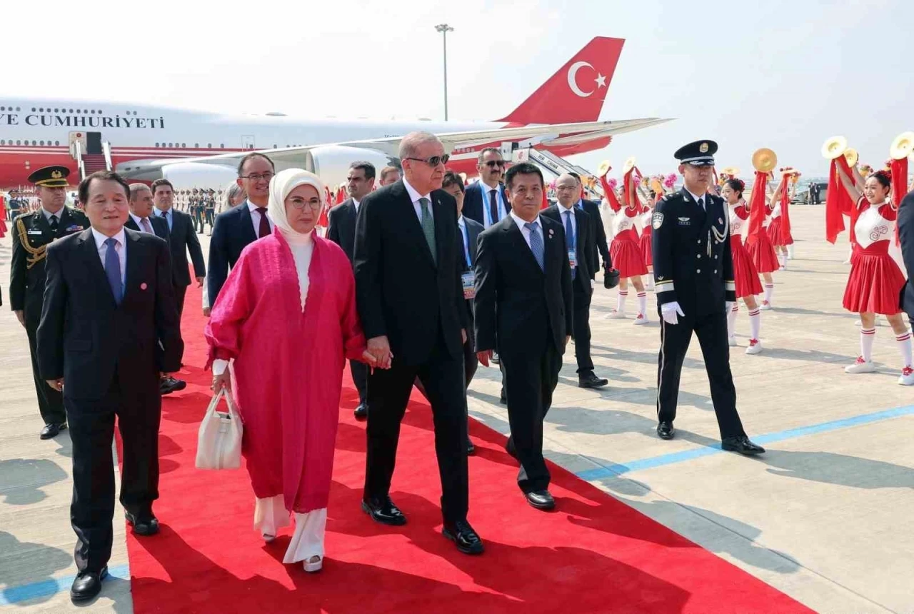 Cumhurbaşkanı Erdoğan Çin’de