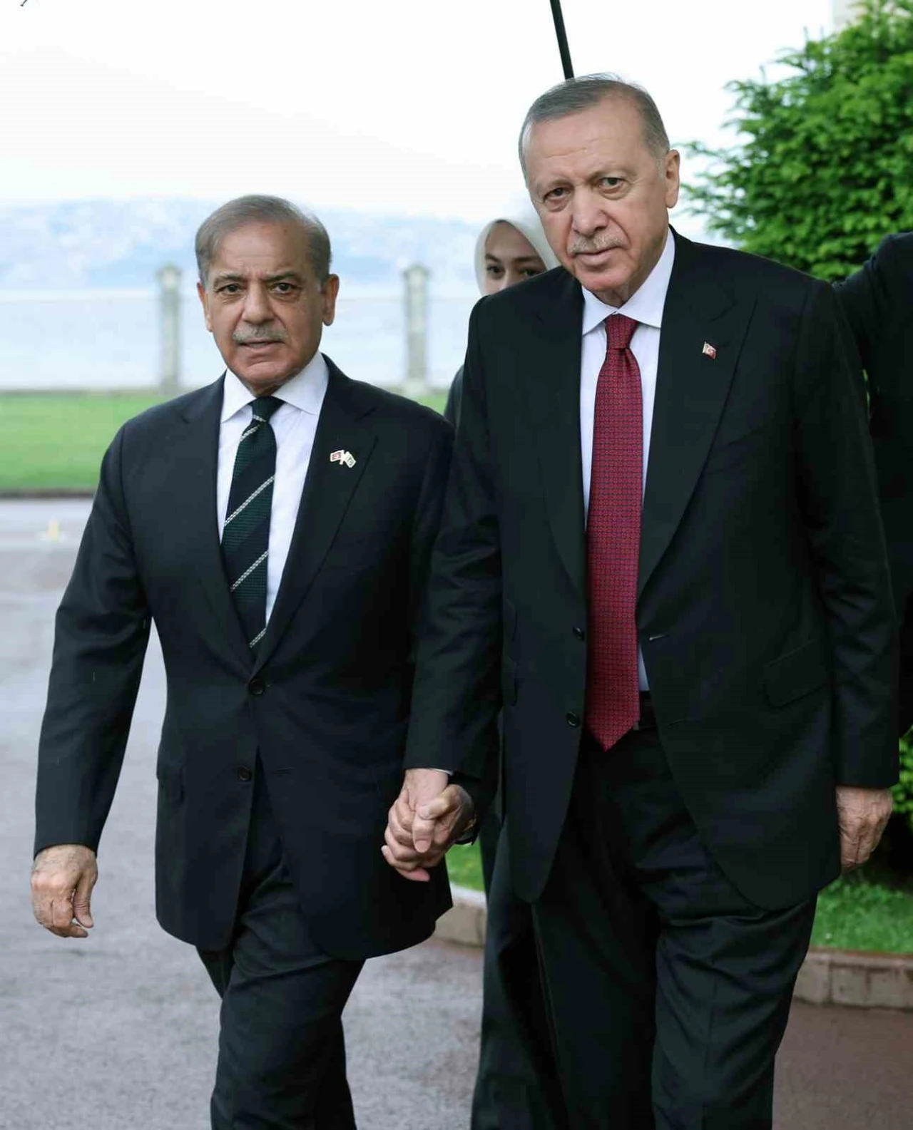 Cumhurbaşkanı Erdoğan Pakistan Başbakanı Şerif ile görüştü
