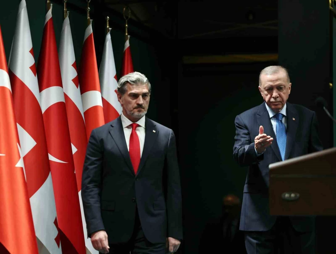 Cumhurbaşkanı Erdoğan: &quot;Gürcistan ile yeni ticaret hedefimiz 5 milyar dolara emin adımlarla ilerliyoruz&quot;

