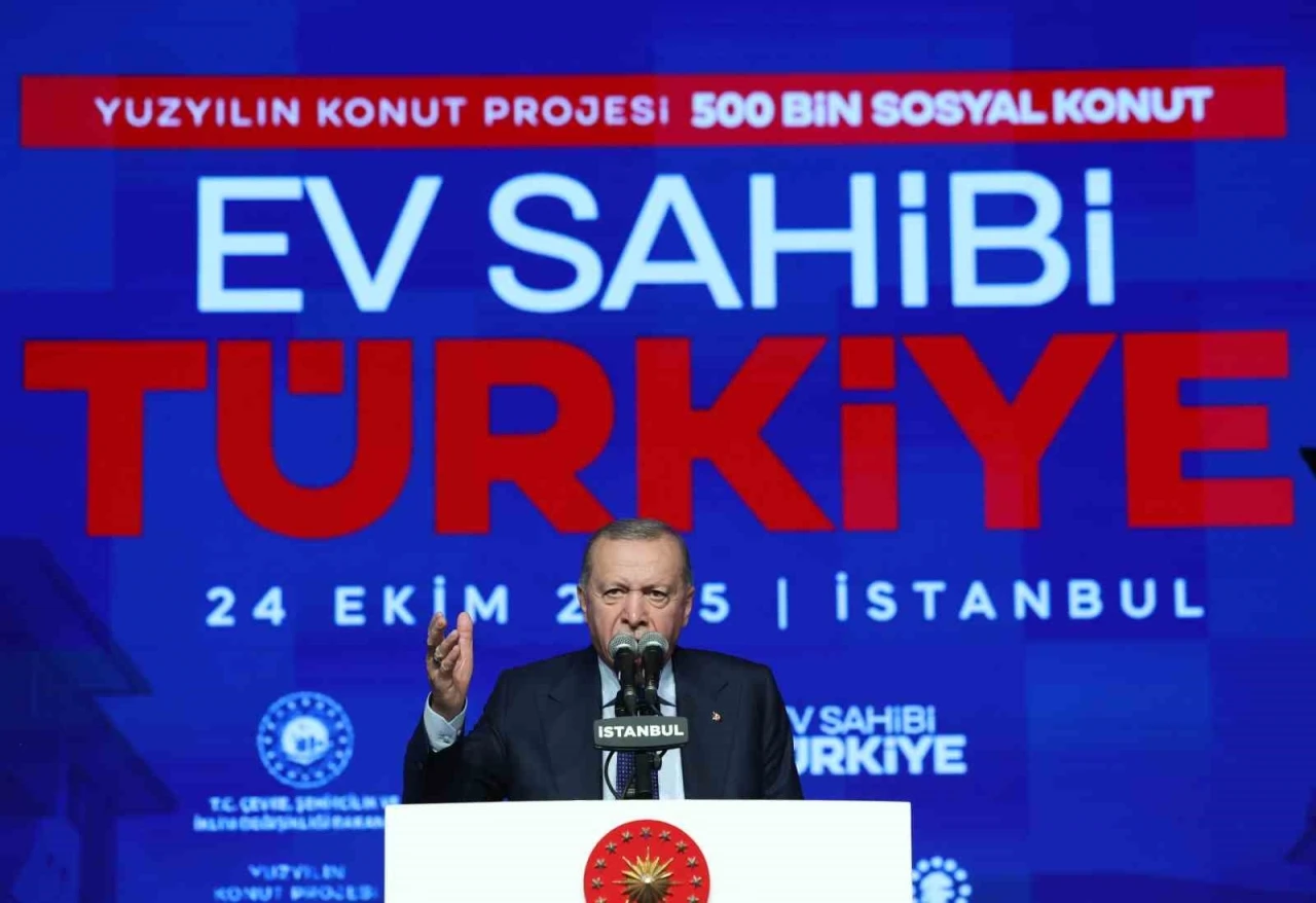 Cumhurbaşkanı Erdoğan &quot;Yüzyılın Konut Projesi&quot;nin detaylarını açıkladı: &quot;Önceliğimiz henüz evi olmayan vatandaşlarımız&quot;
