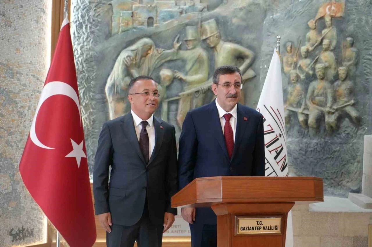 Cumhurbaşkanı Yardımcısı Cevdet Yılmaz, Gaziantep’te
