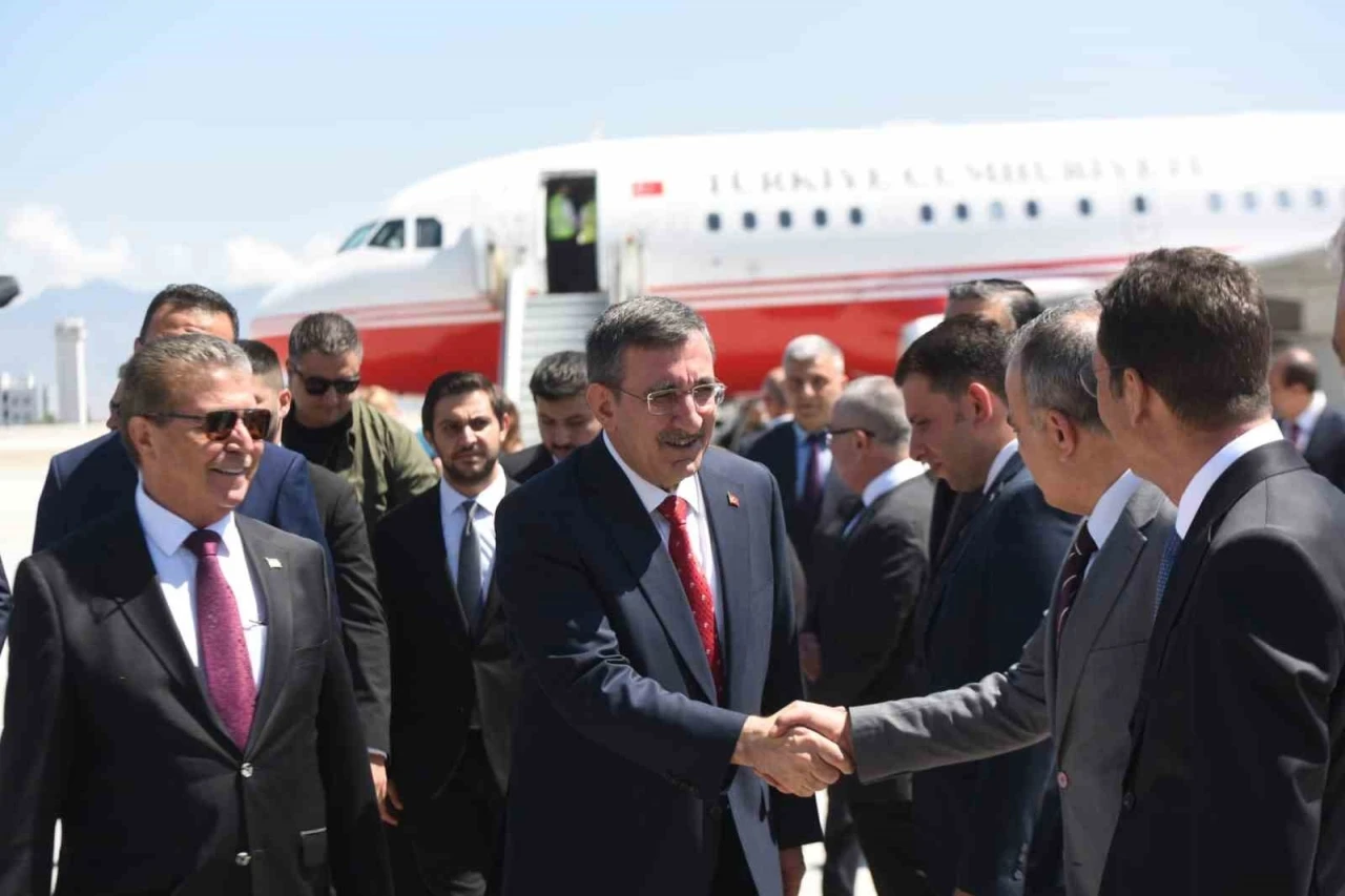Cumhurbaşkanı Yardımcısı Cevdet Yılmaz, KKTC&rsquo;de
