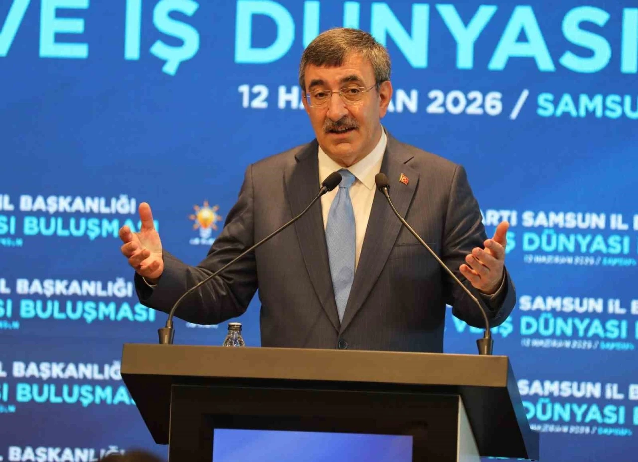 Cumhurbaşkanı Yardımcısı Cevdet Yılmaz, Samsun&rsquo;da konuştu: "Her t&uuml;rl&uuml; riske karşı &uuml;lkemizi hazırlıyoruz"
