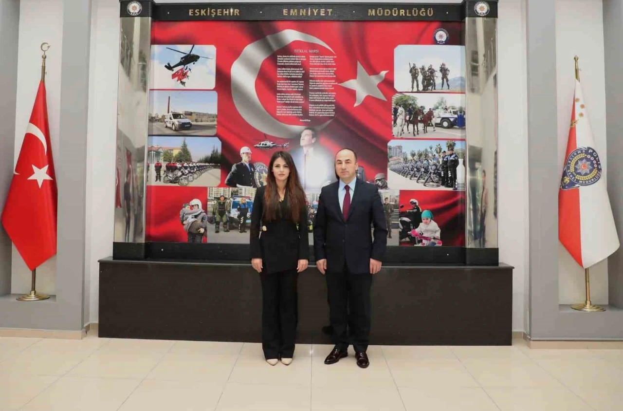 Cumhuriyet Savcısı Nuray Dağdeviren, İl Emniyet M&uuml;d&uuml;r&uuml; Yılmaz&rsquo;ı ziyaret etti

