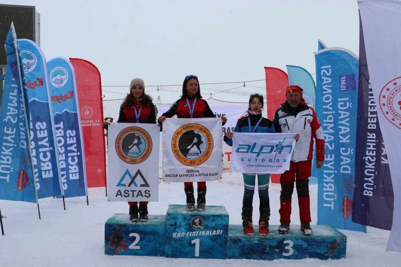 Dağ Kayağı T&uuml;rkiye Şampiyonası Erciyes&rsquo;te yapıldı
