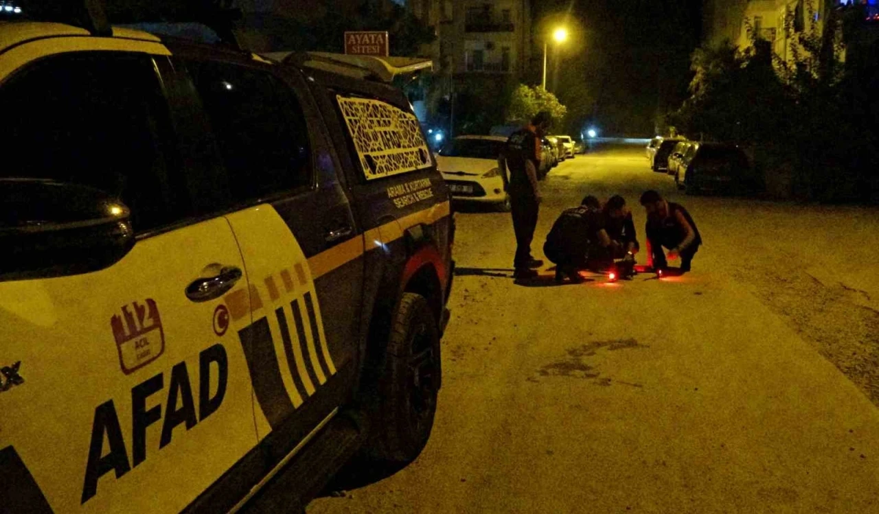 Dağdan atılan işaret fişeği ekipleri alarma geçirdi: Termal kameralı dron ile bölge didik didik tarandı
