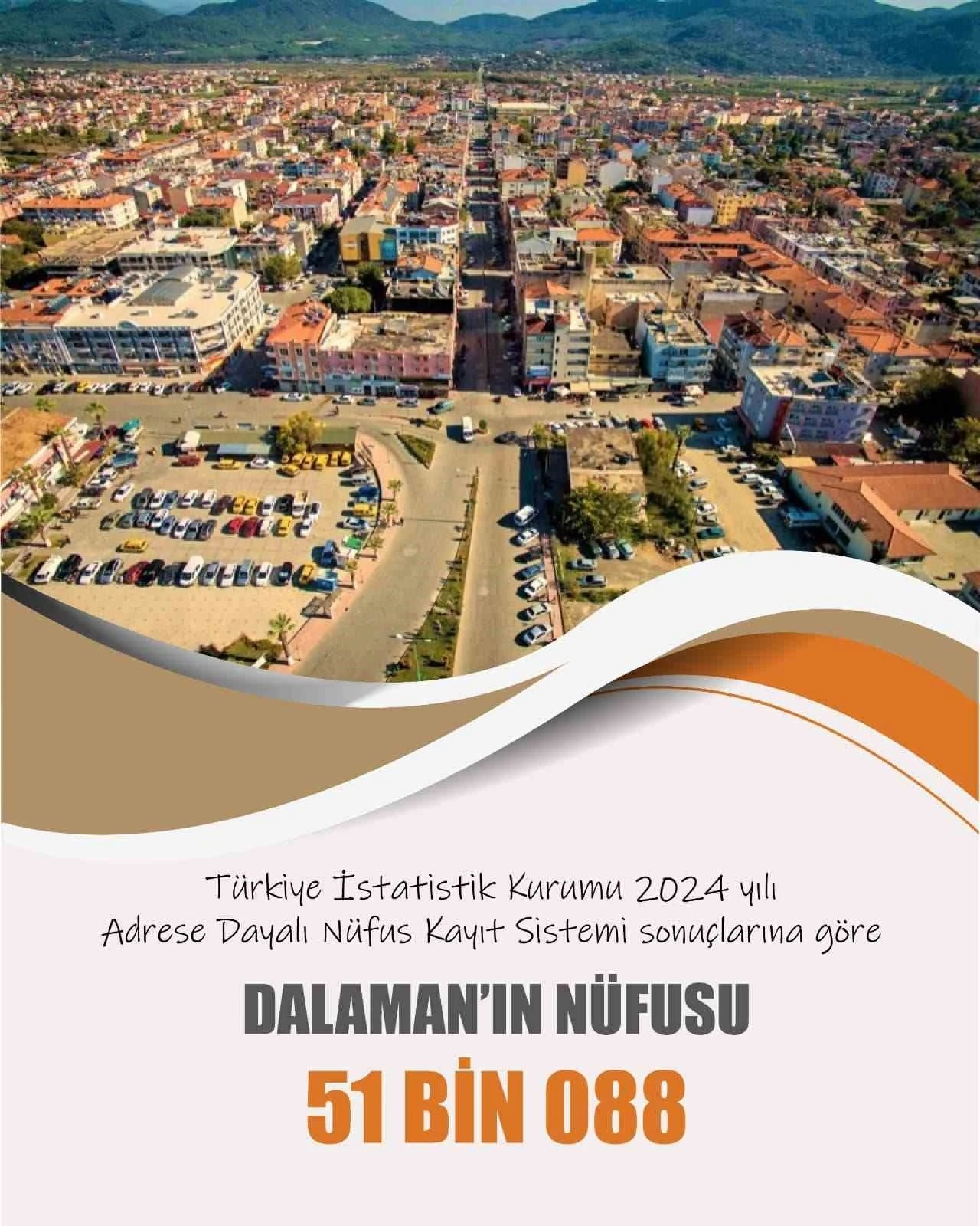 Dalaman’ın nüfusu 51 bin 088 oldu