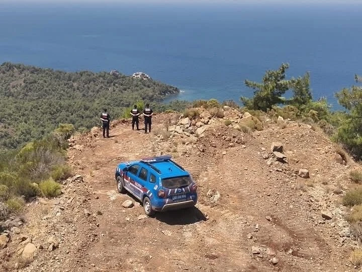 Datça’da orman yangınlarına karşı 7/24 nöbet
