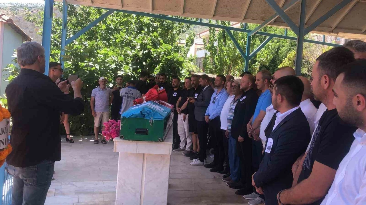 DATÇA ÜLKÜ OCAKLARI BAŞKANI EREN, SON YOLCULUĞUNA UĞURLANDI