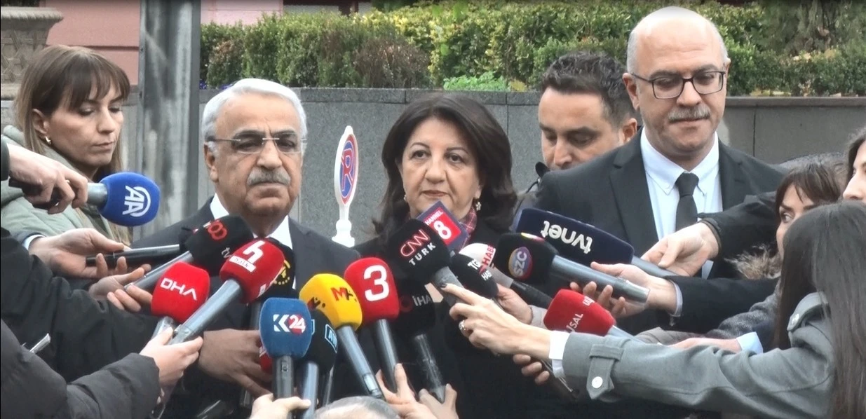 DEM Parti&rsquo;den, Adalet Bakanı Tun&ccedil;&rsquo;a ziyaret
