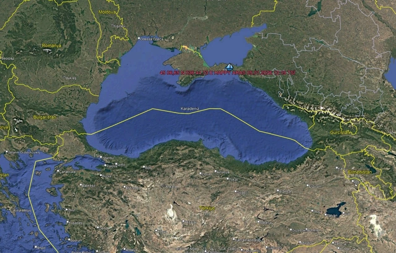 Denizcilik Genel M&uuml;d&uuml;rl&uuml;ğ&uuml;: "Happy Aras gemisindeki m&uuml;rettebatın tamamı gemiden ayrılmıştır"
