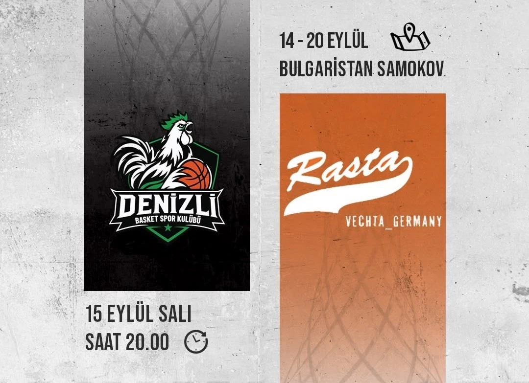 Denizli Basket&rsquo;in Avrupa&rsquo;daki il rakibi Rasta Vechta

