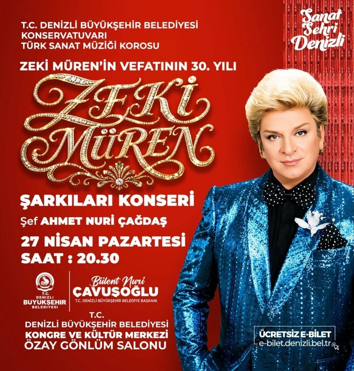 Denizli B&uuml;y&uuml;kşehir&rsquo;de sanat dolu bir hafta
