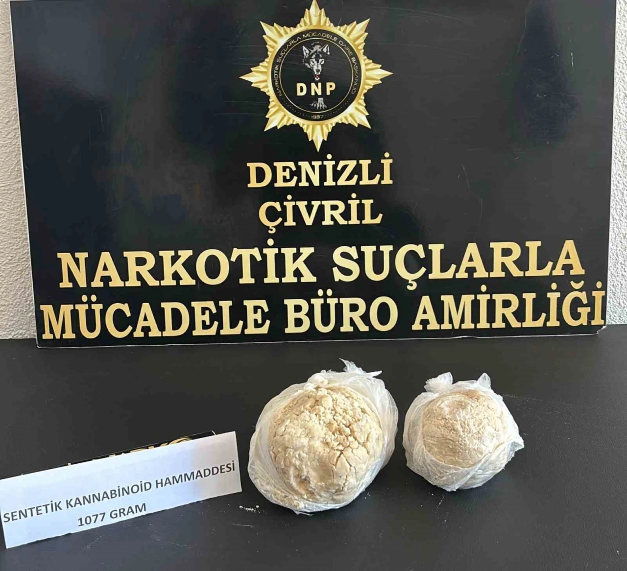 Denizli’de 1 milyon kullanımlık uyuşturucu madde ele geçiril