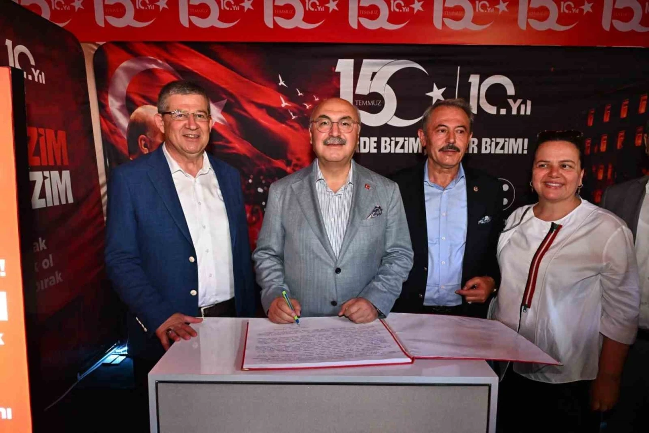 Denizli&rsquo;de 15 Temmuz Hafıza &Ccedil;adırı a&ccedil;ıldı
