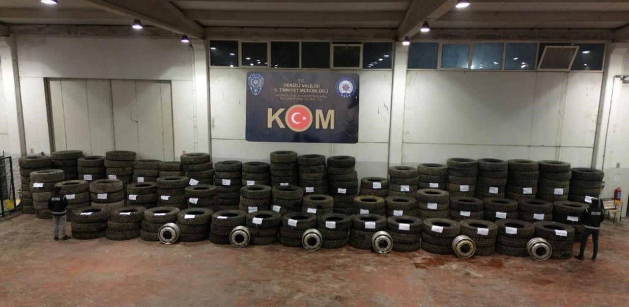 Denizli&rsquo;de piyasa değeri 3 milyon TL olan ka&ccedil;ak mala el konuldu
