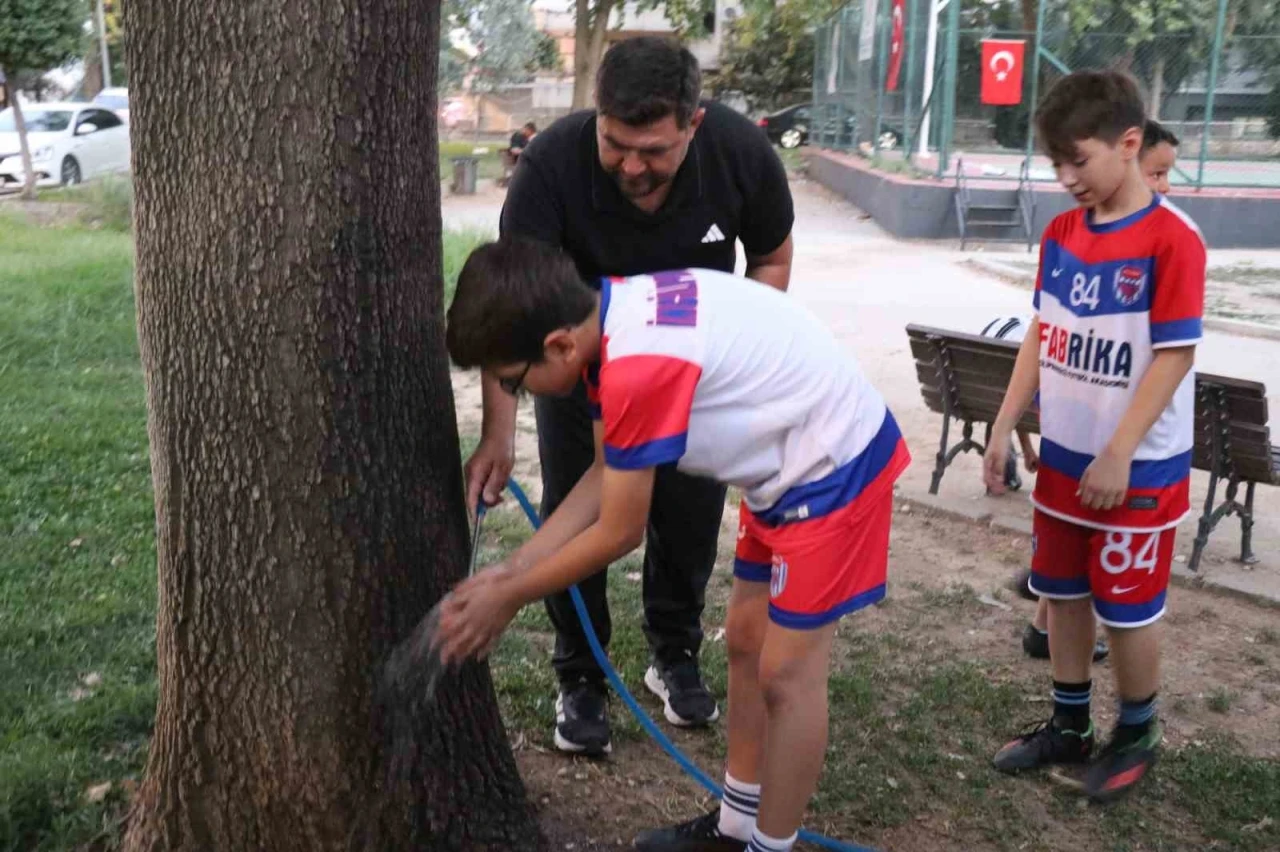 Denizli’de taşıma suyla antrenman çilesi
