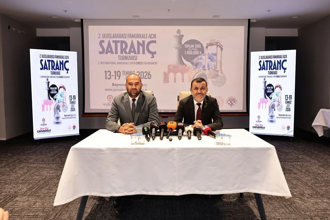 Denizli&rsquo;de uluslararası satran&ccedil; turnuvasında geri sayım başladı
