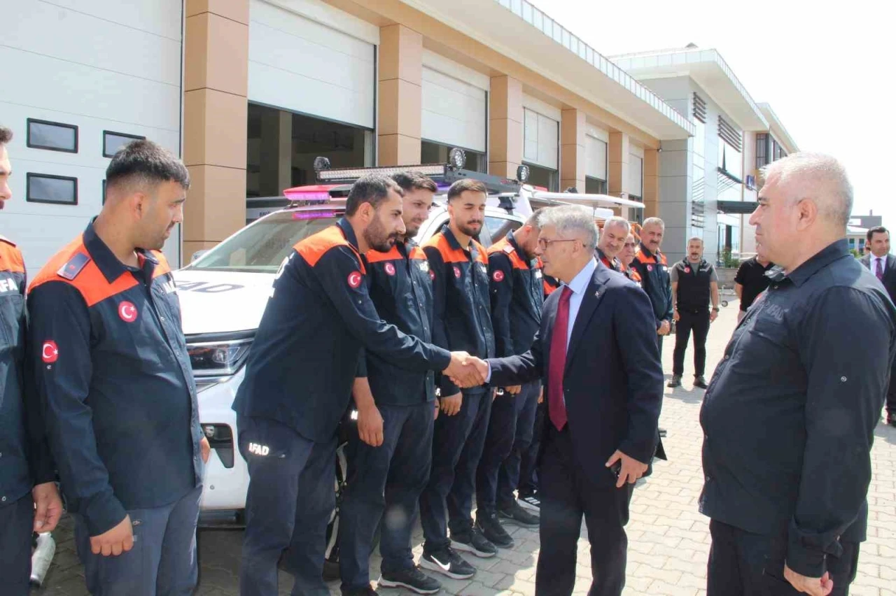 Deprem riski y&uuml;ksek Bing&ouml;l&rsquo;de afete m&uuml;dahale kapasitesi g&uuml;&ccedil;leniyor
