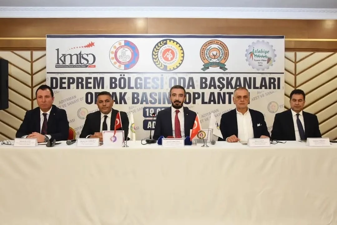 Depremden etkilenen illerden ortak çağrı
