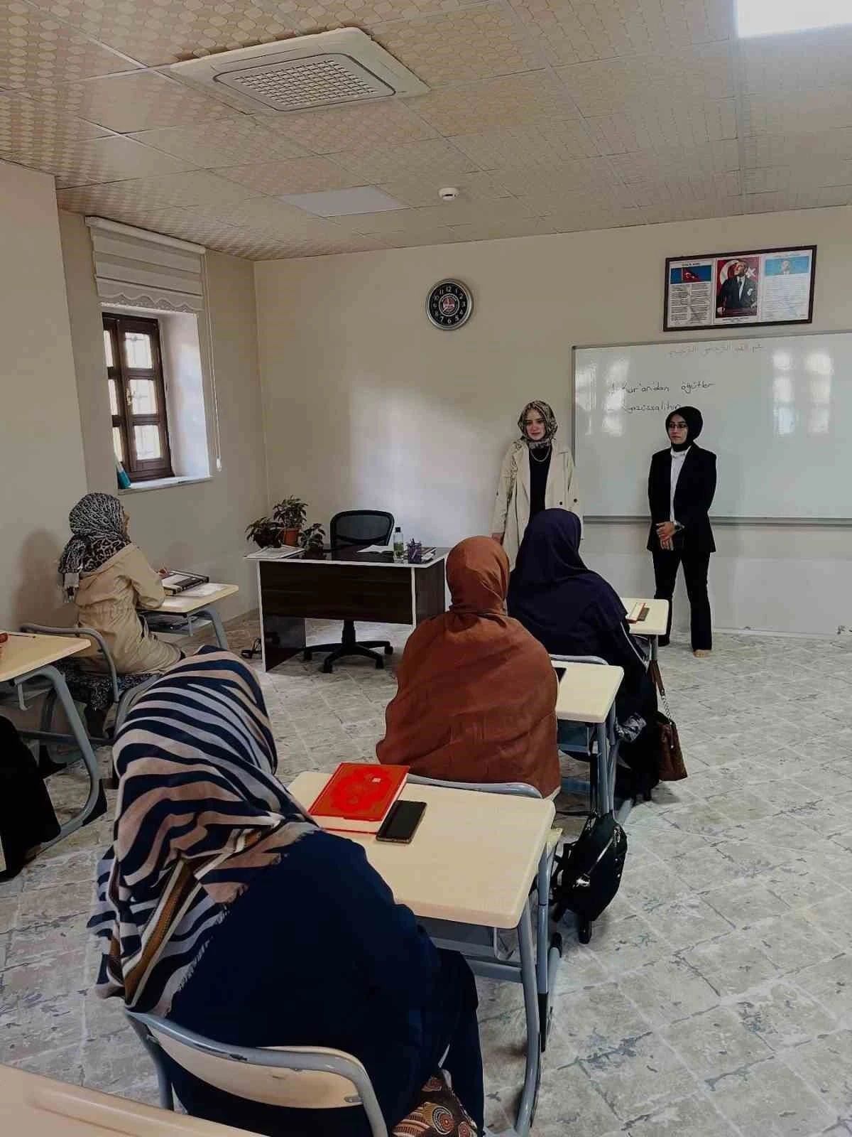 Dertlioğlu’ndan Kur’an Kurslarına ziyaret
