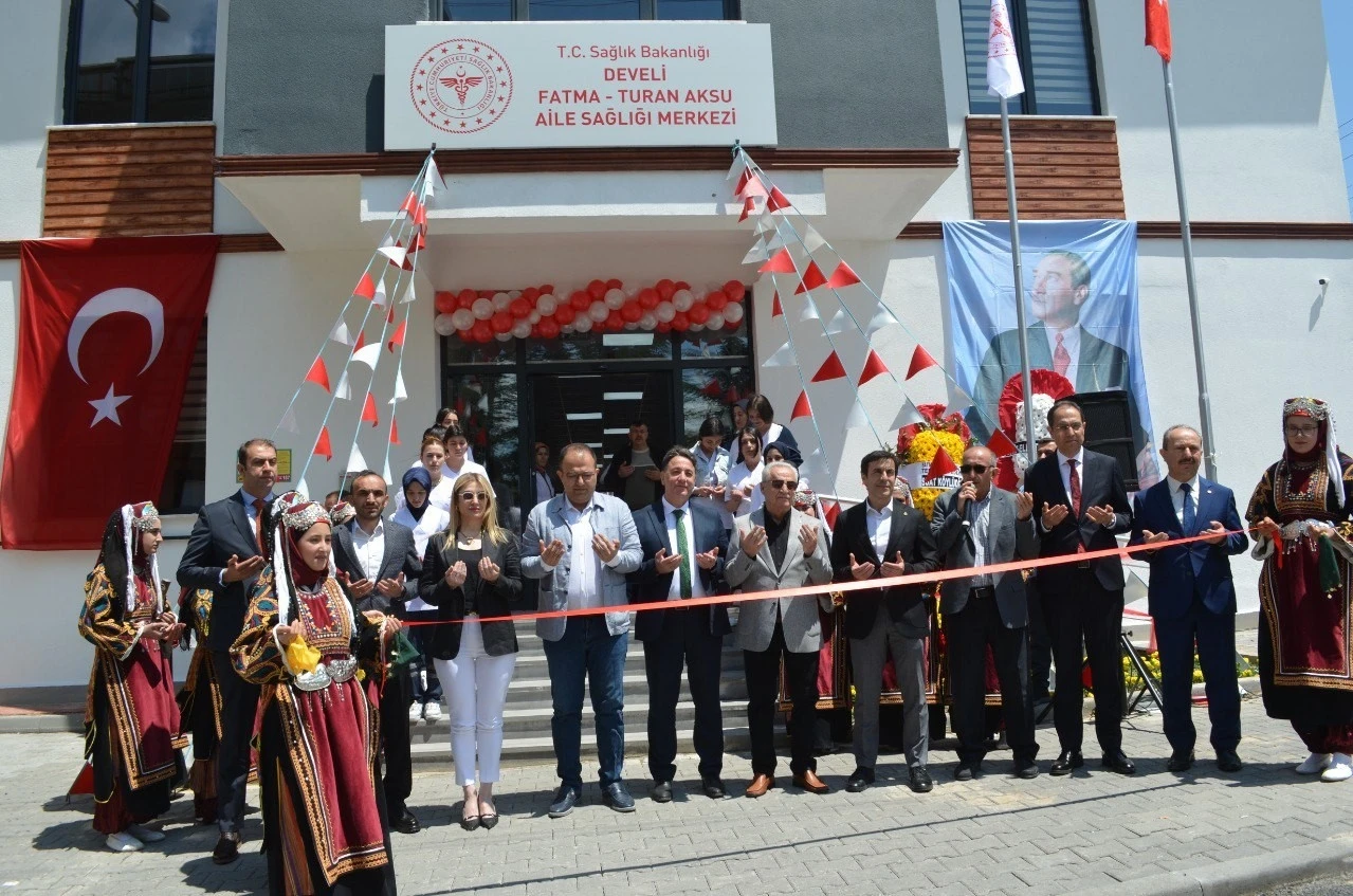 Develi Fatma Turan Aksu Aile Sağlık Merkezi açıldı

