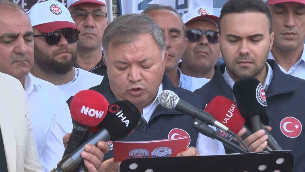 Devlet Memurları Sendikası Başkanı Cengiz: &quot;MSB, TSK, Emniyet Genel Müdürlüğüne bağlı memurlara yıpranma payı talep ediyoruz&quot;
