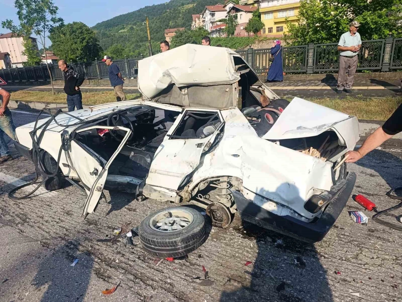 Devrek-Ankara karayolunda kaza: 1 yaralı
