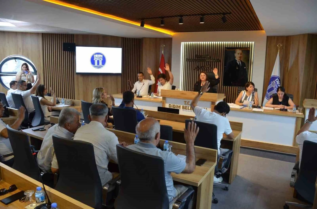 Didim Belediye Meclisi toplantısı yapıldı
