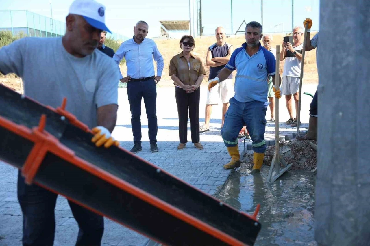 Didim Belediyesi&rsquo;nin yeni beton mikseri g&ouml;rev başında
