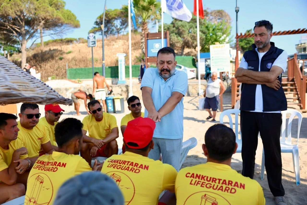 Didim&rsquo;de cankurtaranlara ilk yardım eğitimi verildi

