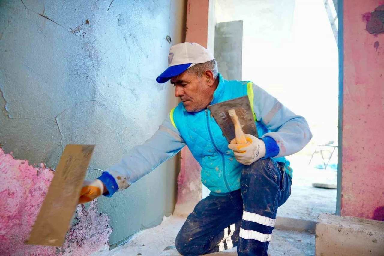 Didim&rsquo;de &Ouml;zel &Ccedil;ocuklar Oyun Evi Projesi&rsquo;nde &ccedil;alışmalar t&uuml;m hızıyla devam ediyor
