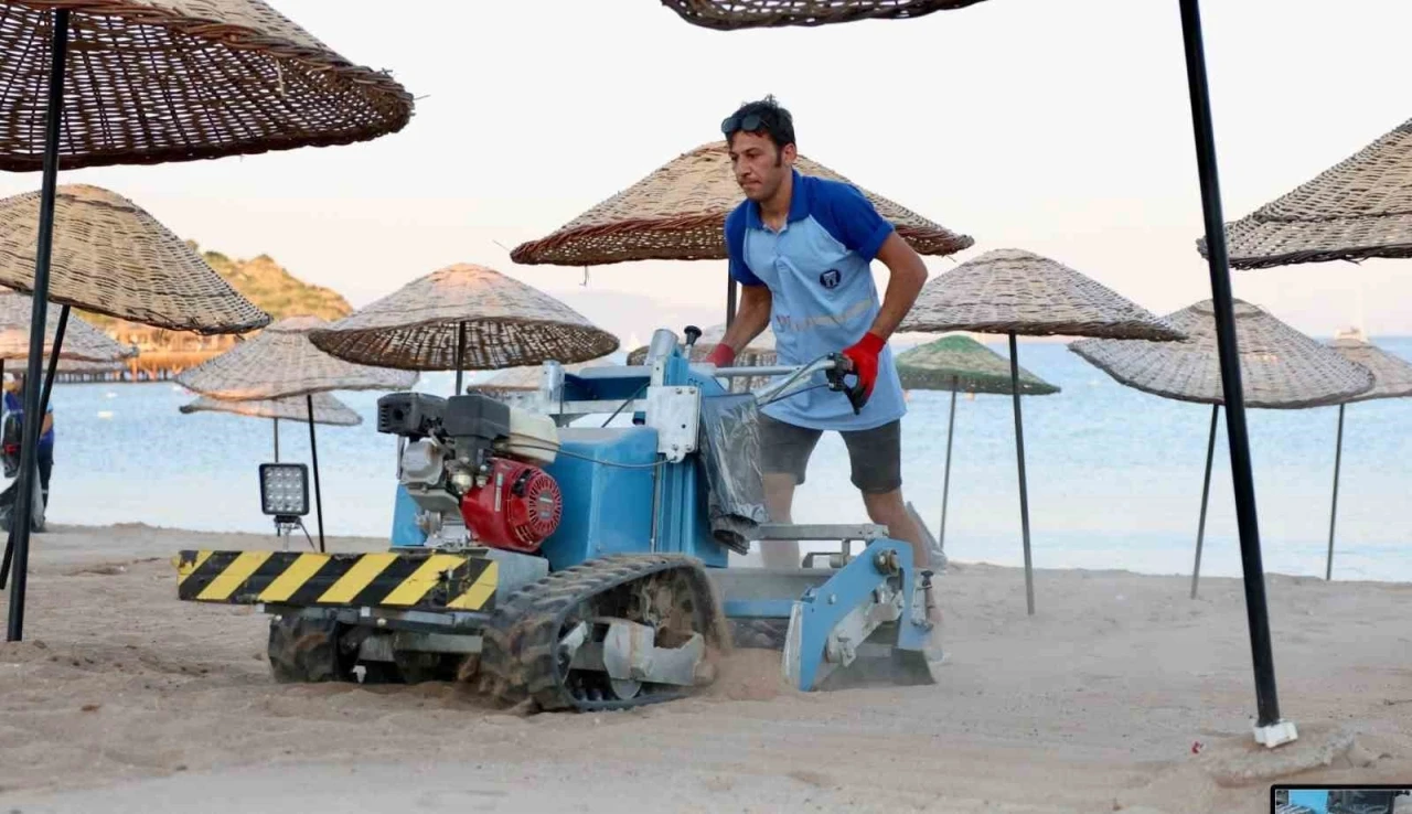 Didim’de plajlar düzenleniyor