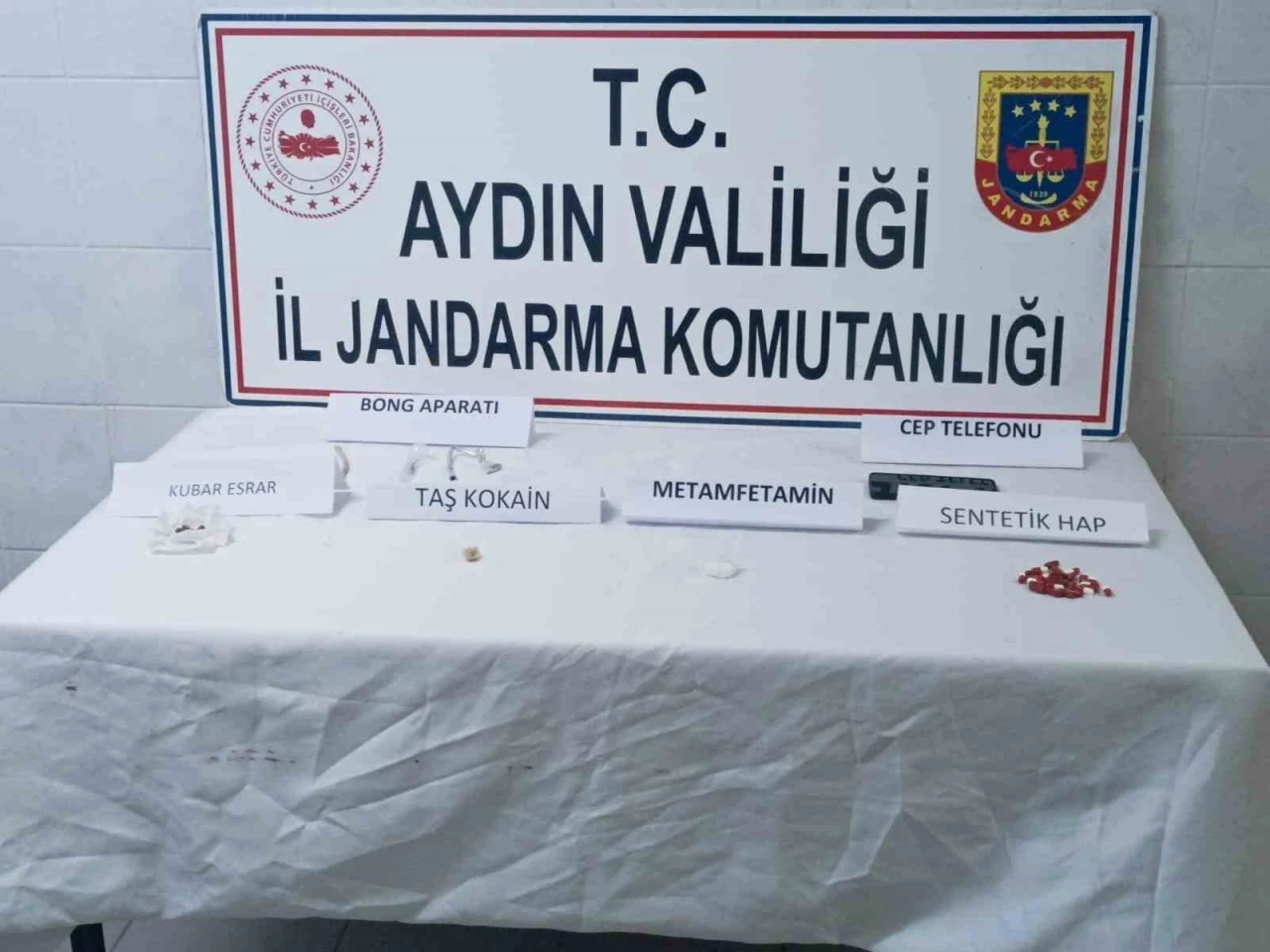 Didim’deki uyuşturucu operasyonunda 1 şüpheli tutuklandı
