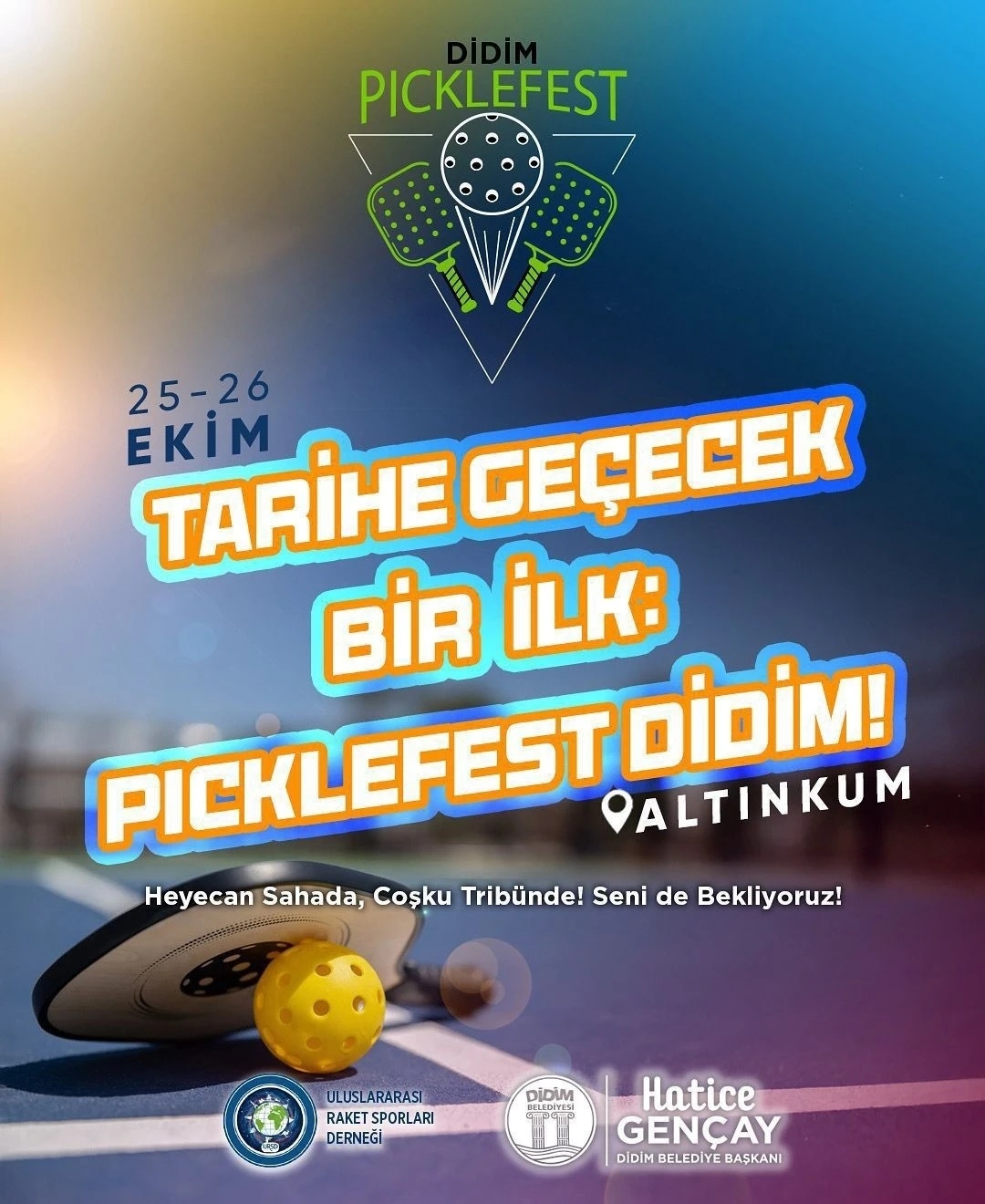 Didim hafta sonu yeni bir spora ev sahipliği yapacak

