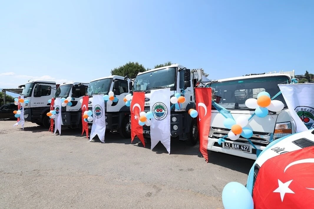 Dilovası’nın yeni araçları tanıtıldı
