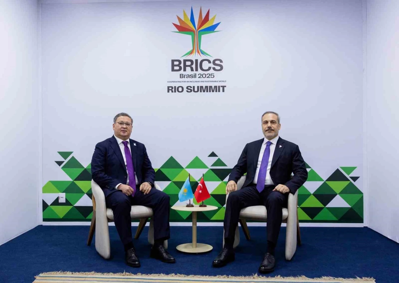 Dışişleri Bakanı Fidan, Kazak mevkidaşı Nurtleu ile görüştü